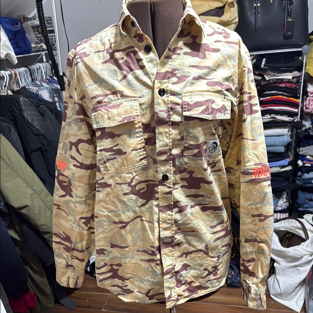 Men's Diesel Camouflage Jacket